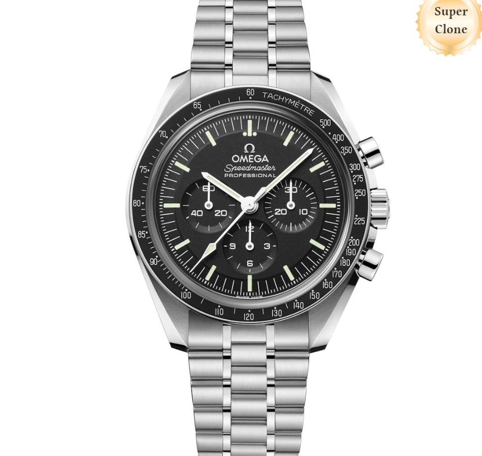 OMEGA  SPEED MASTER SUPER CLONE WITH SWIZZ MACHINE - Image 1